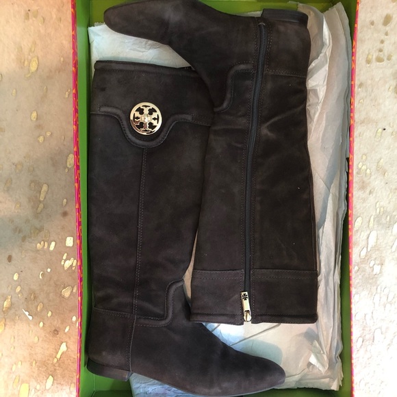Tory Burch Shoes - Tory Burch brown suede boots